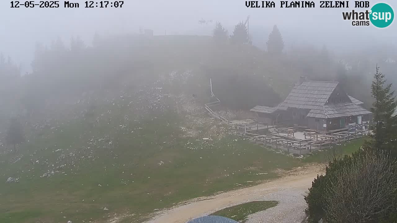 Zeleni Rob – Webcam live | Velika Planina
