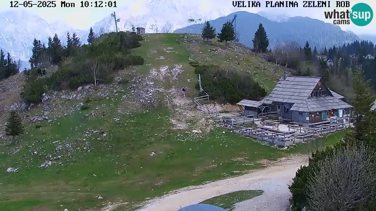 Zeleni Rob | Web kamera Velika Planina