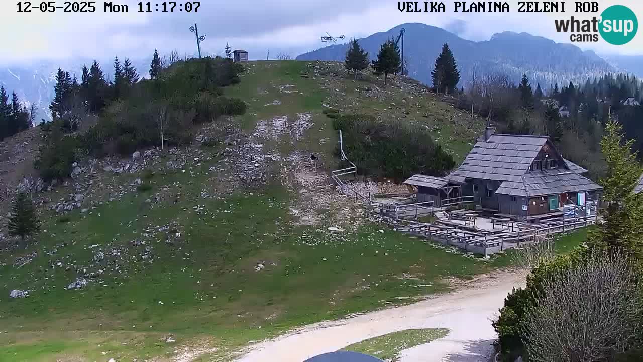 Zeleni Rob | Webcam live Velika Planina