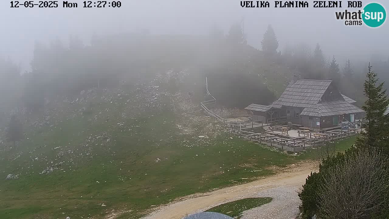 Zeleni Rob | Web kamera Velika Planina