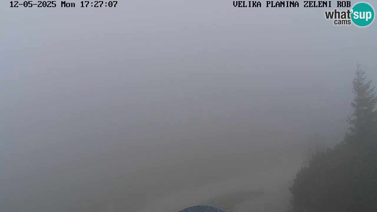 Zeleni Rob – Webcam live | Velika Planina