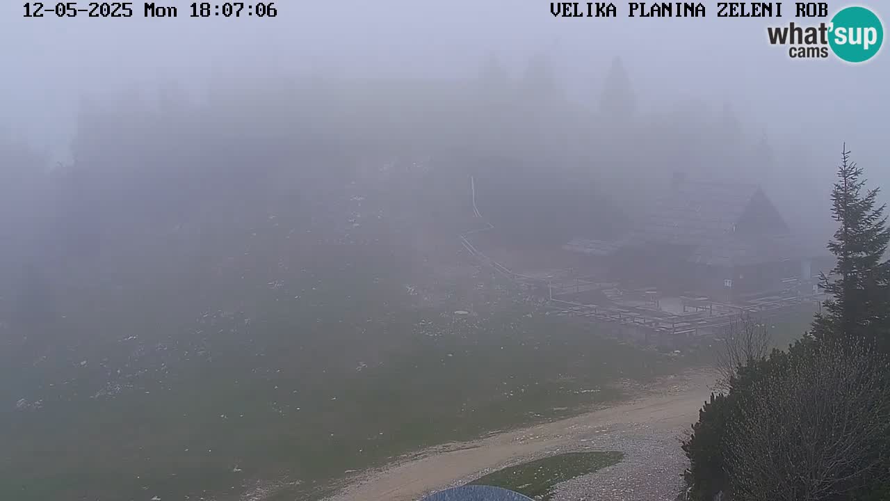 Zeleni Rob – Webcam live | Velika Planina