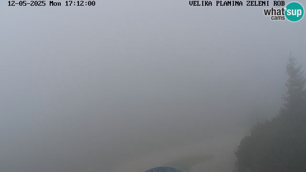 Zeleni Rob | Webcam live Velika Planina