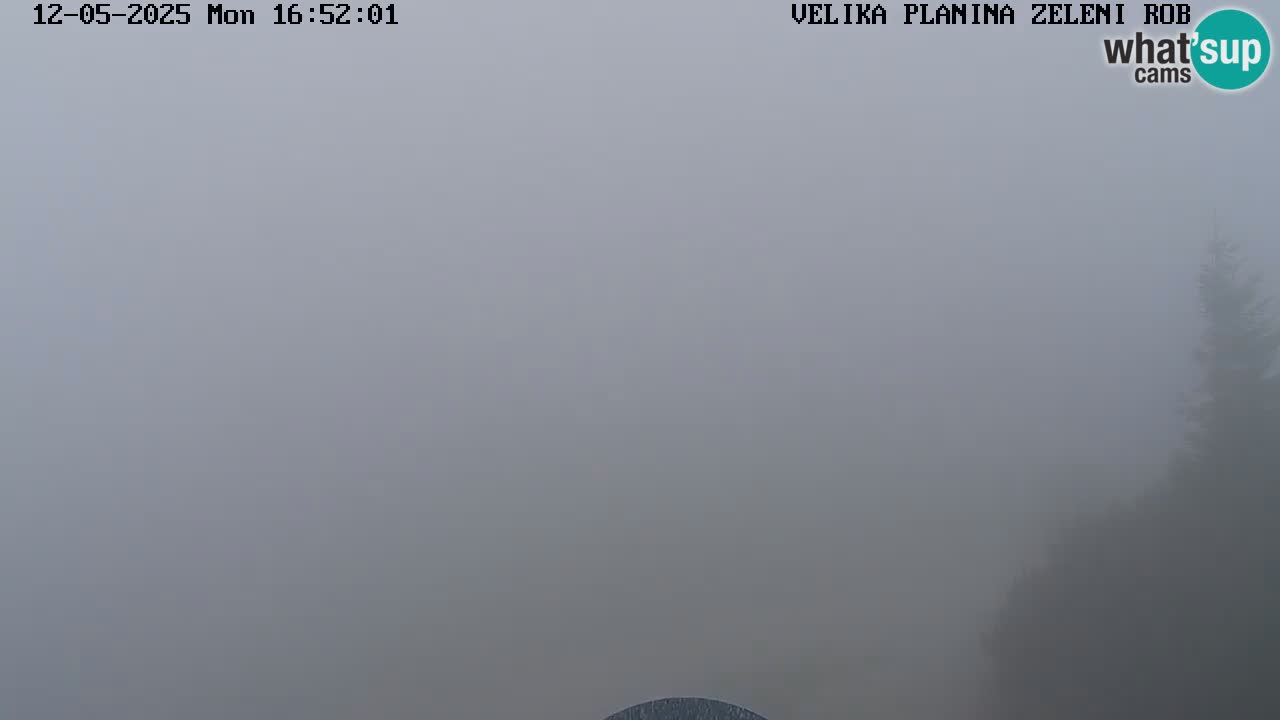 Zeleni Rob – Webcam live | Velika Planina