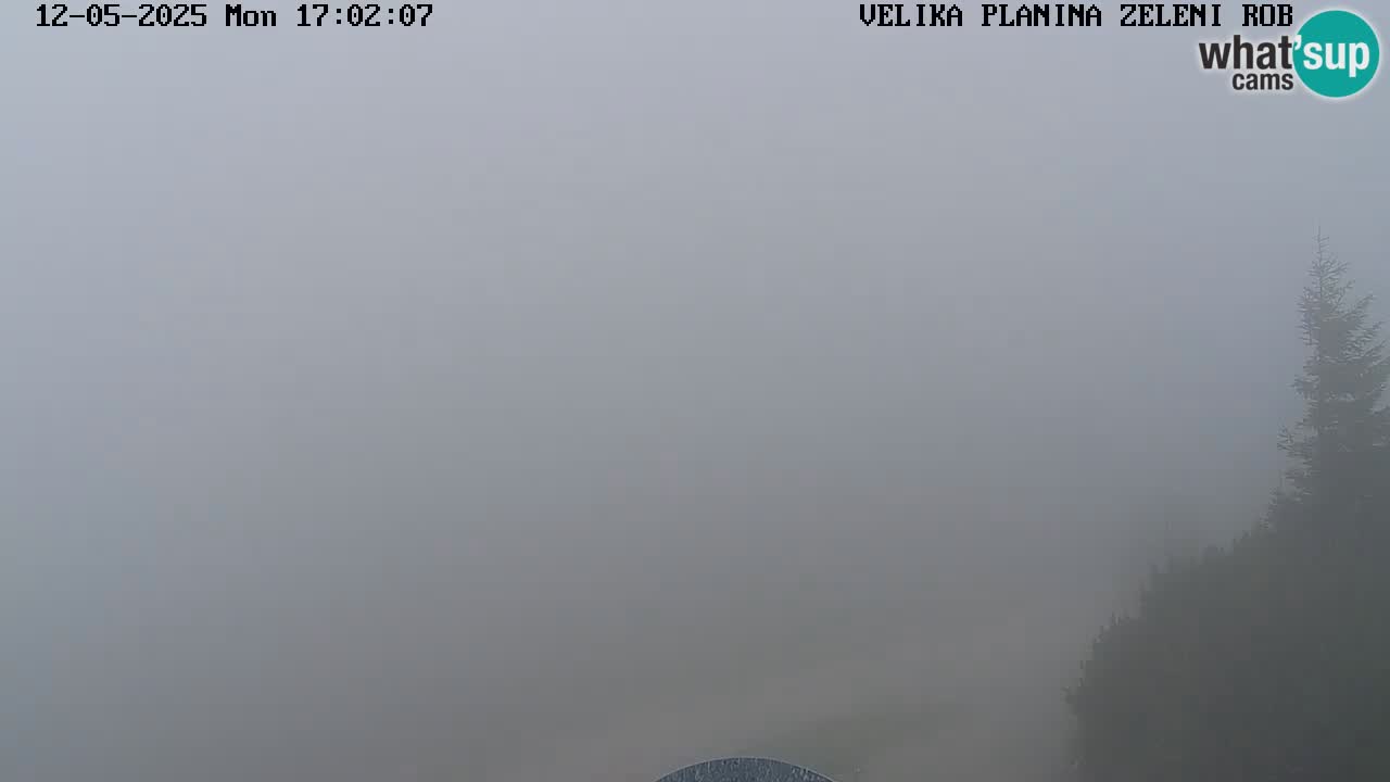 Zeleni Rob | Web kamera Velika Planina