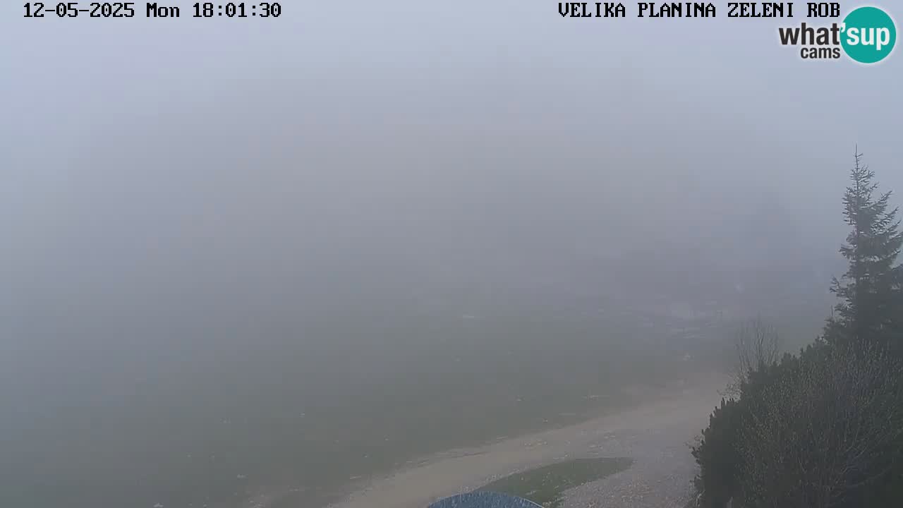 Zeleni Rob | Web kamera Velika Planina