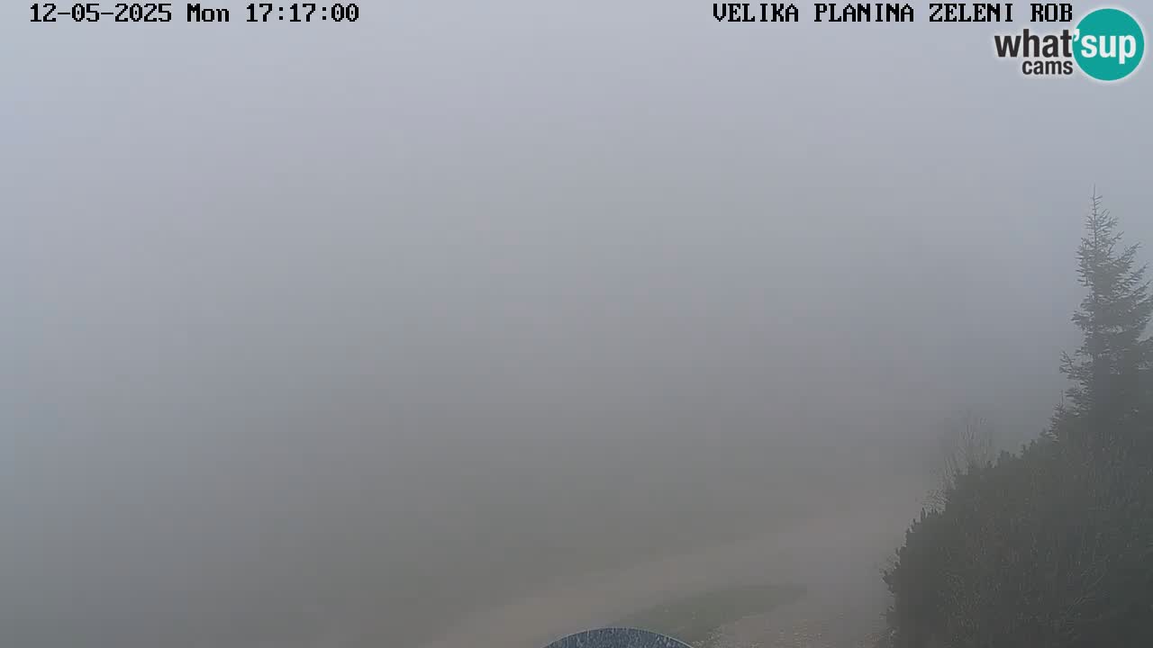 Zeleni Rob – Webcam live | Velika Planina