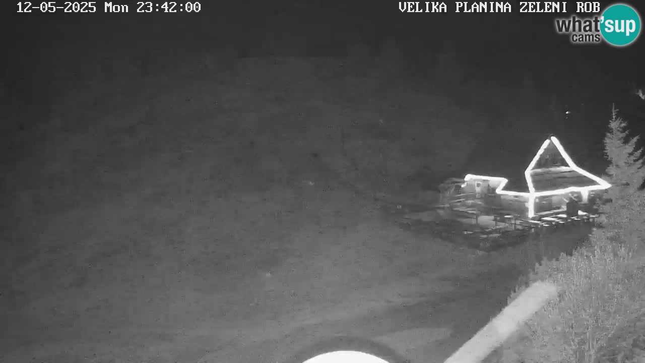 Zeleni Rob | Web kamera Velika Planina