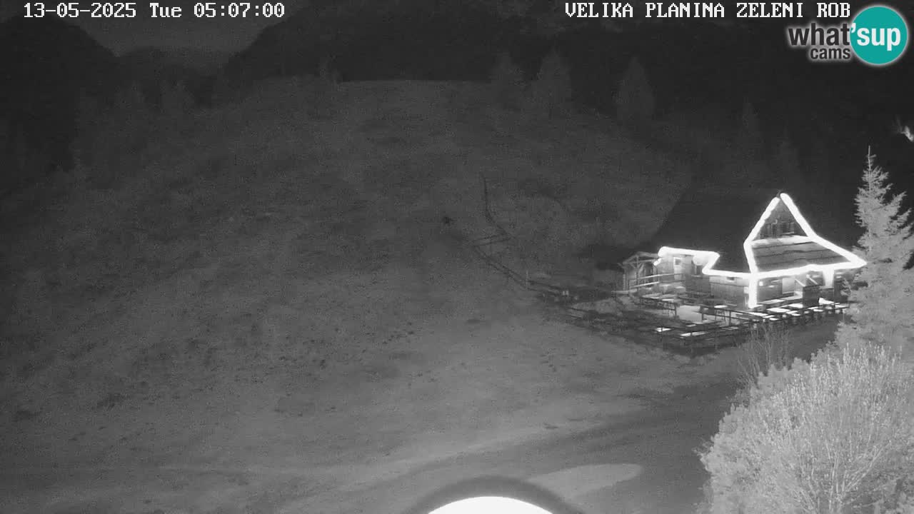 Zeleni Rob | Web kamera Velika Planina