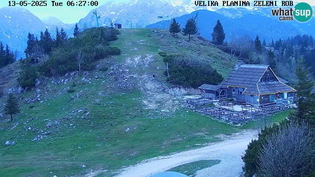 Live Kamera Velika Planina