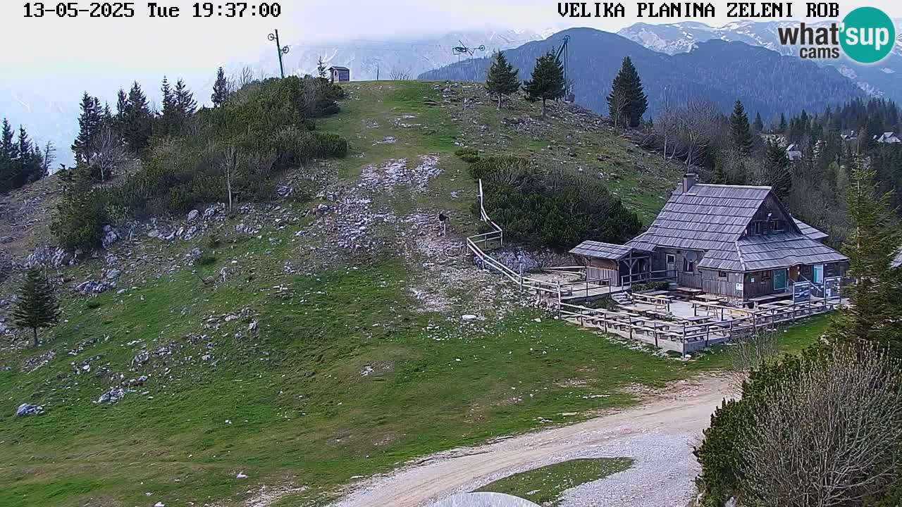 Zeleni Rob | Webcam live Velika Planina