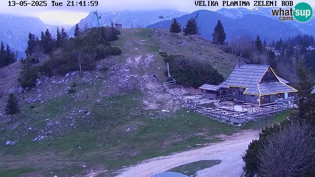 Zeleni Rob – Webcam live | Velika Planina
