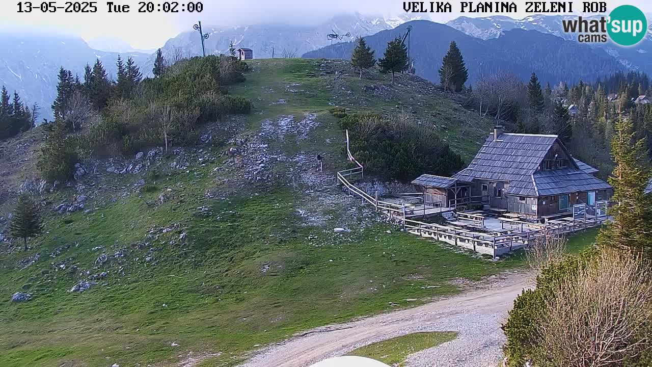 Zeleni Rob | Webcam live Velika Planina