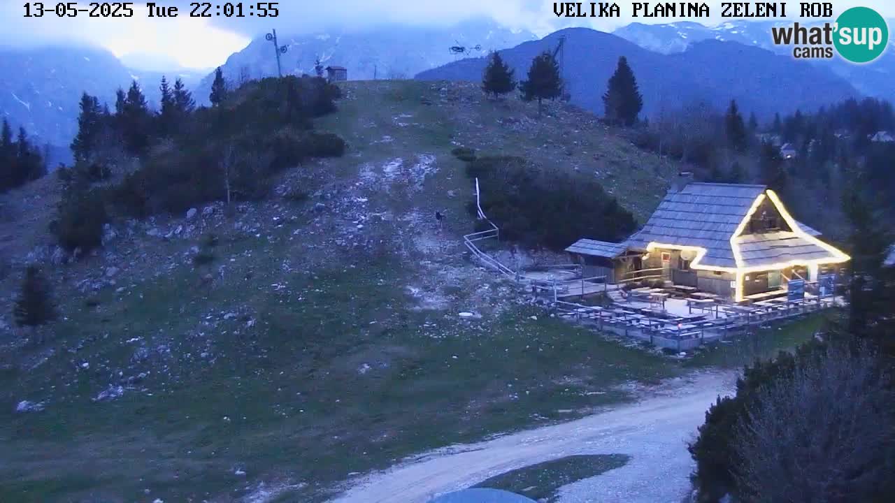 Zeleni Rob | Webcam live Velika Planina