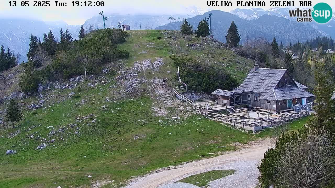 Zeleni Rob – Webcam live | Velika Planina