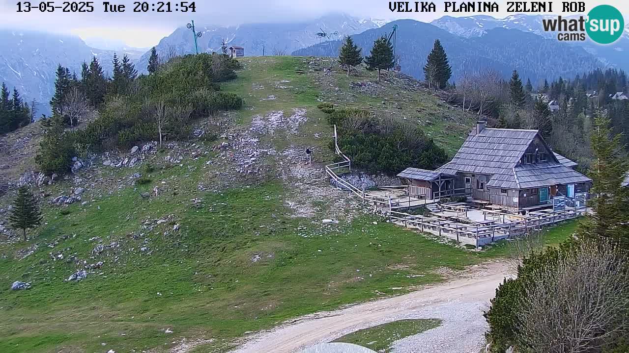 Kamera v živo Velika Planina