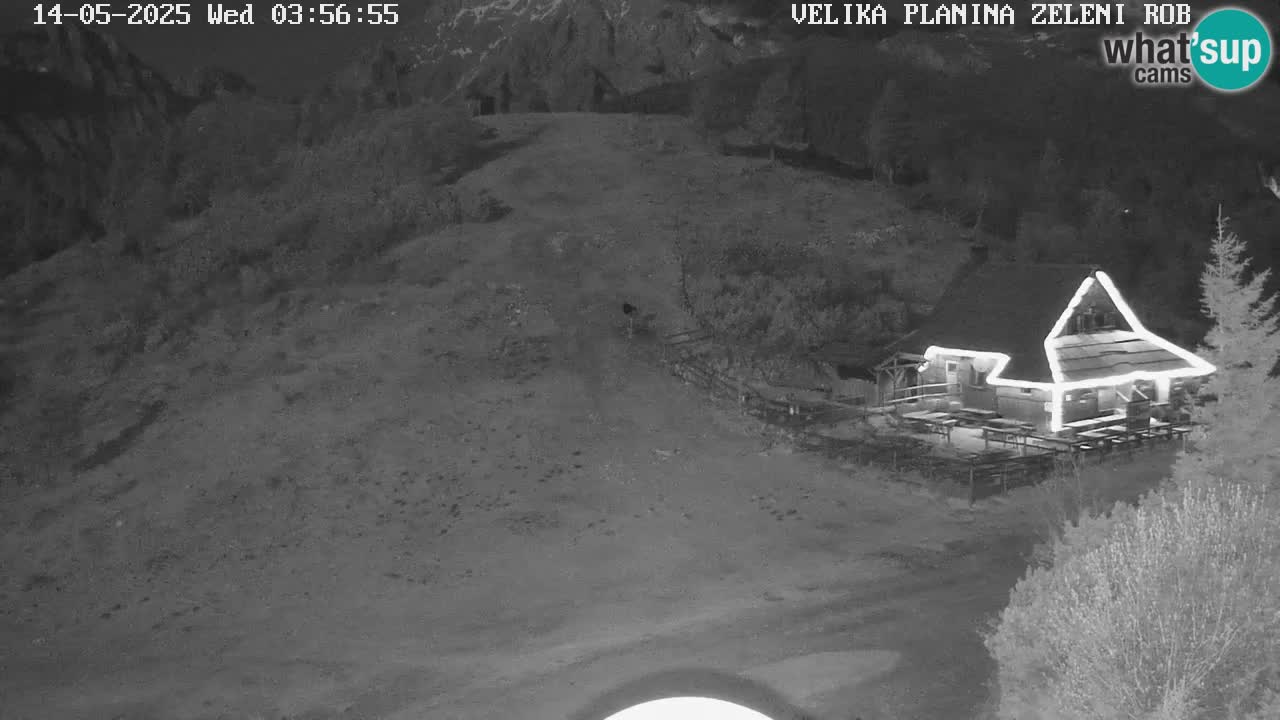 Zeleni Rob | Web kamera Velika Planina
