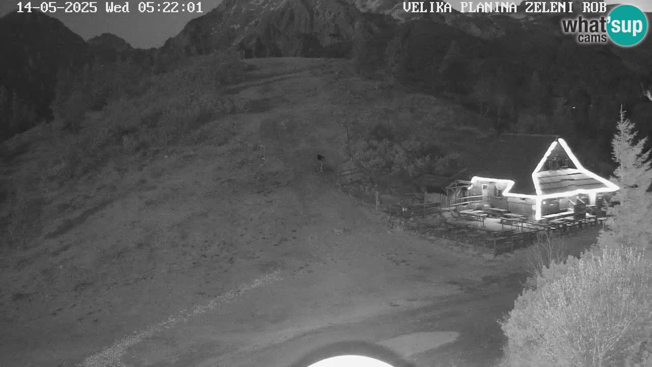 Zeleni Rob – Webcam live | Velika Planina