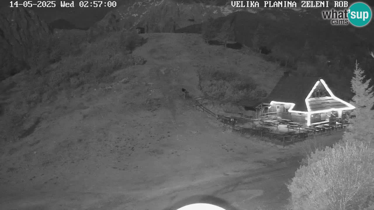 Zeleni Rob – Webcam live | Velika Planina