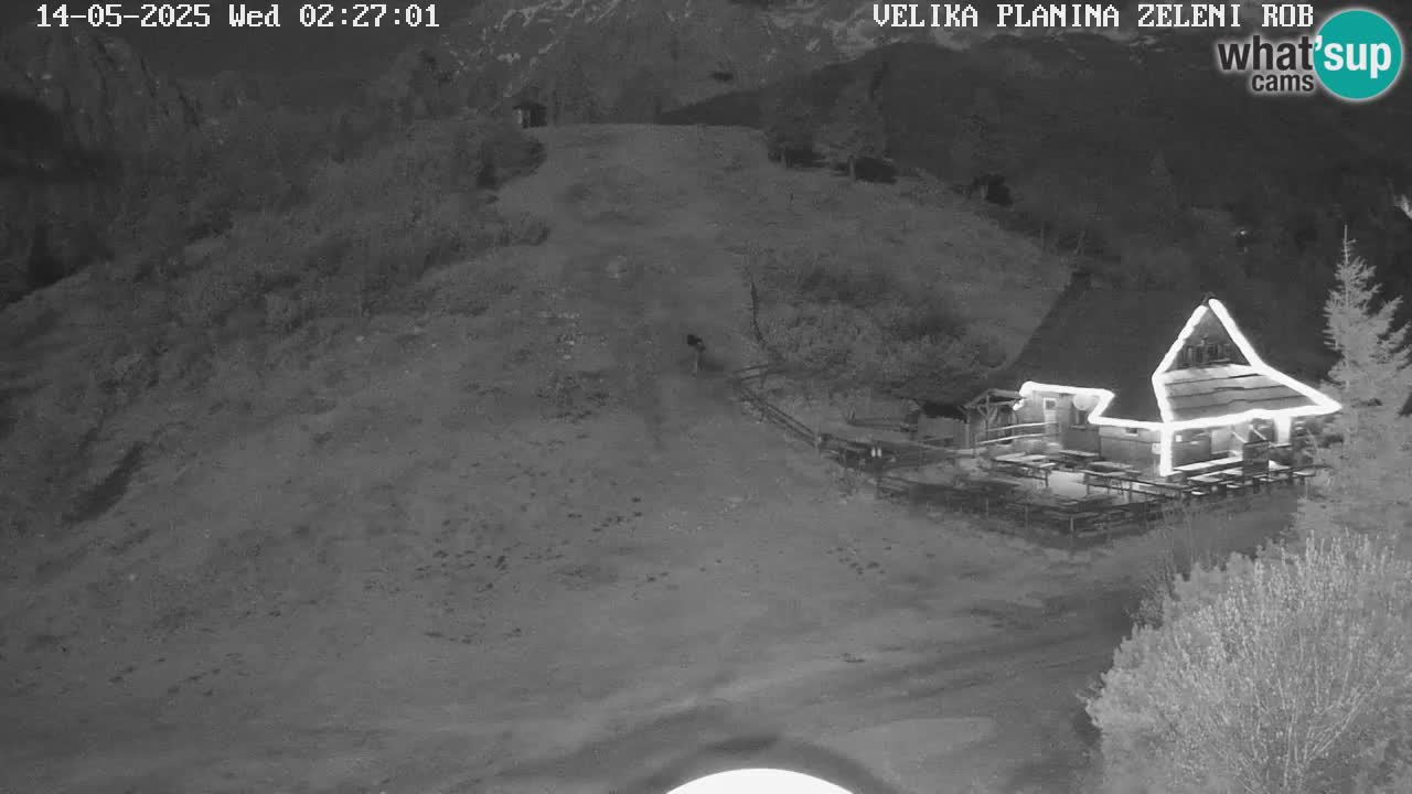 Zeleni Rob – Webcam live | Velika Planina