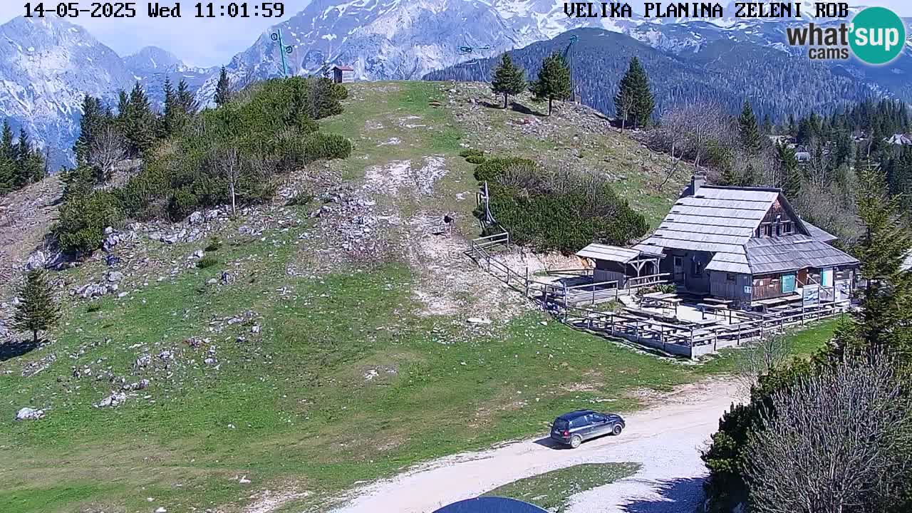 Zeleni Rob – Webcam live | Velika Planina