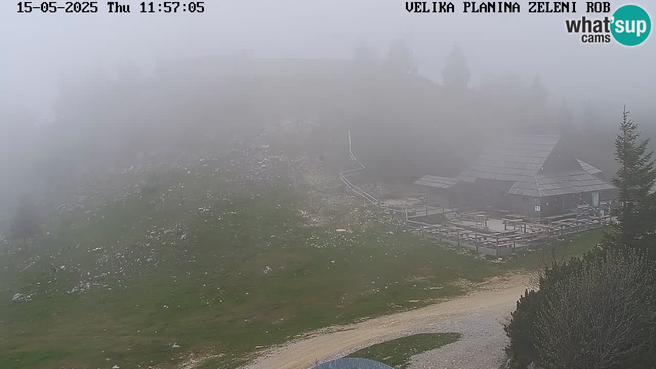 Zeleni Rob – Webcam live | Velika Planina