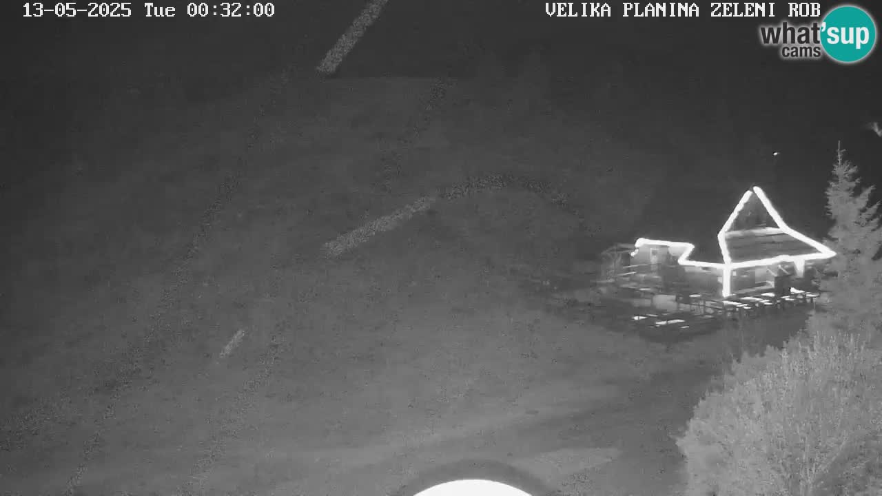 Zeleni Rob | Web kamera Velika Planina