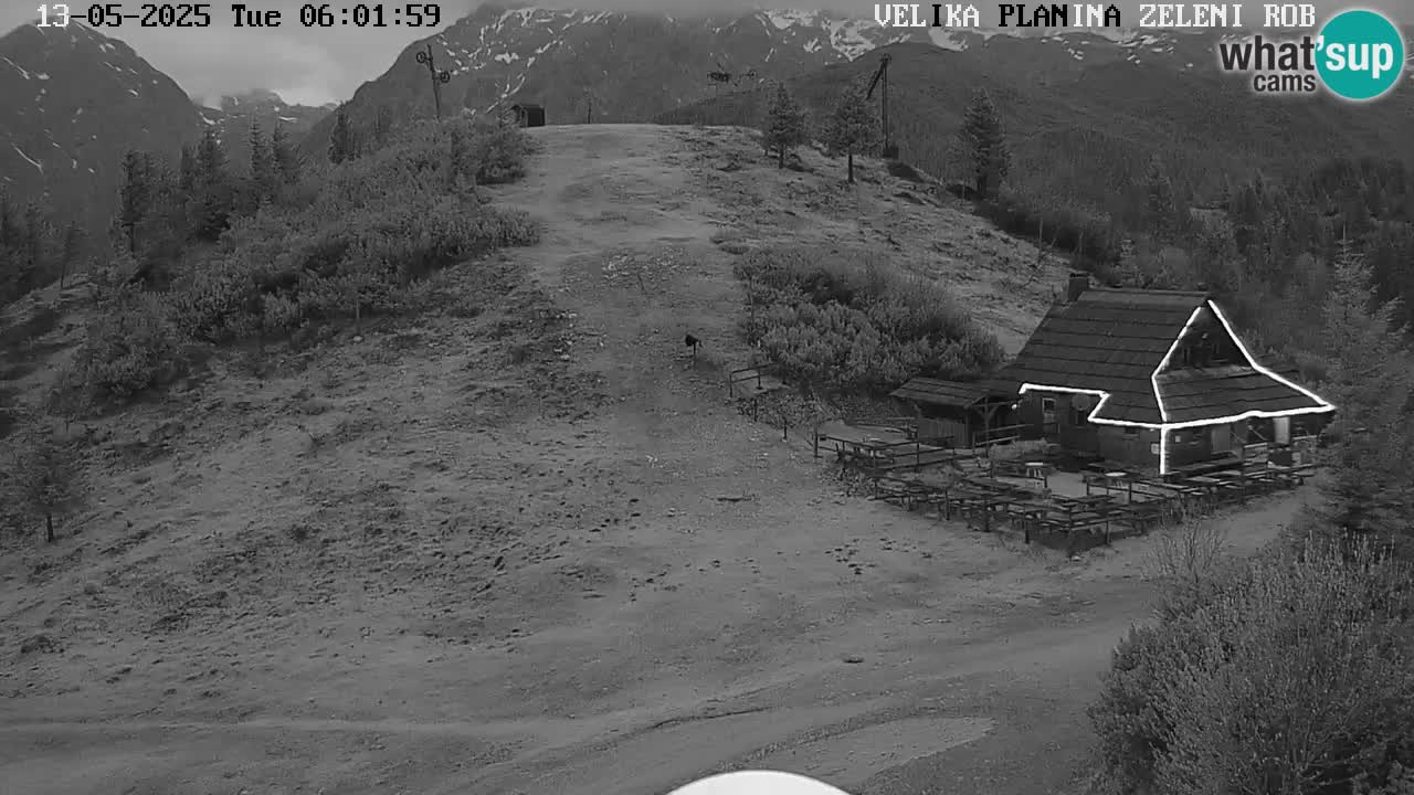 Cámara web en tiempo real Velika Planina