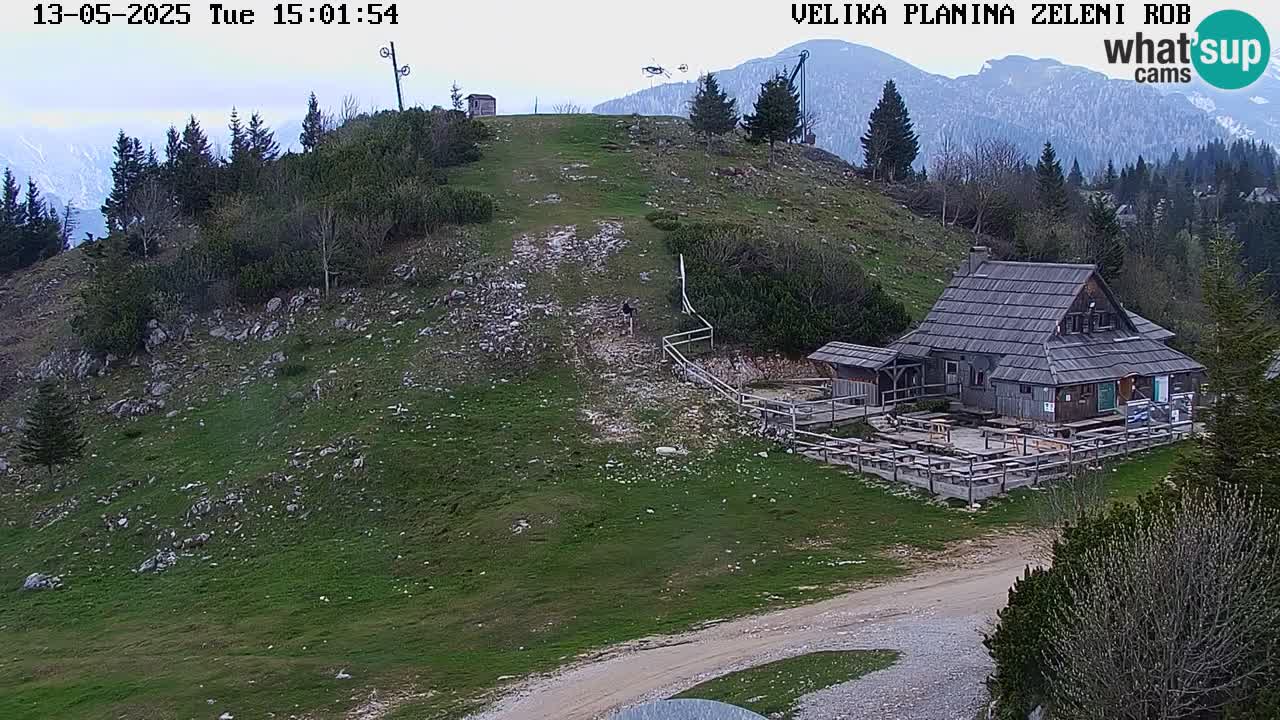 Zeleni Rob | Webcam live Velika Planina