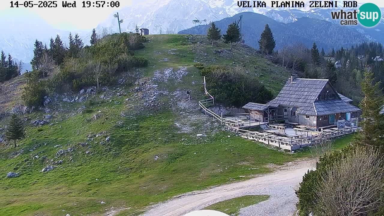 Zeleni Rob | Webcam live Velika Planina
