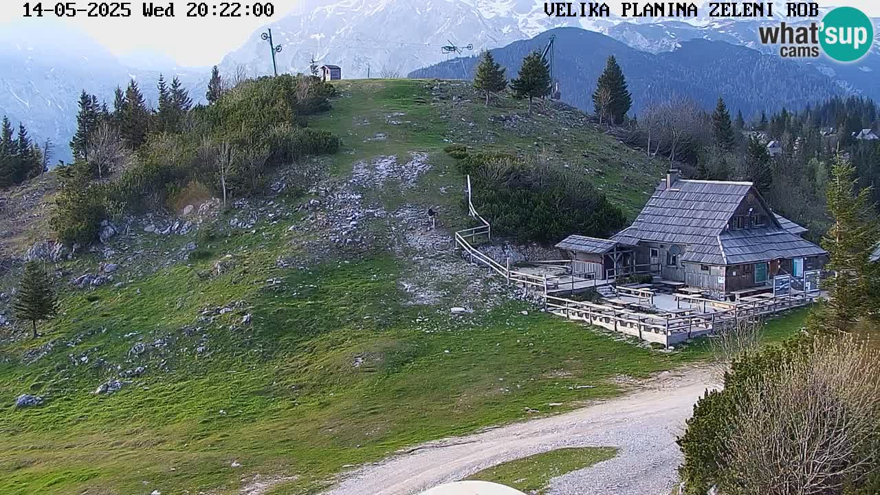 Zeleni Rob – Webcam live | Velika Planina