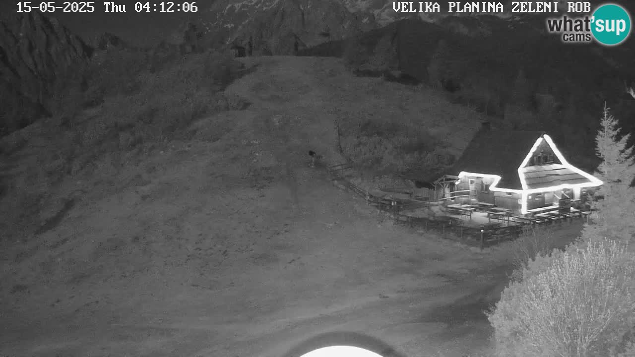 Zeleni Rob – Webcam live | Velika Planina
