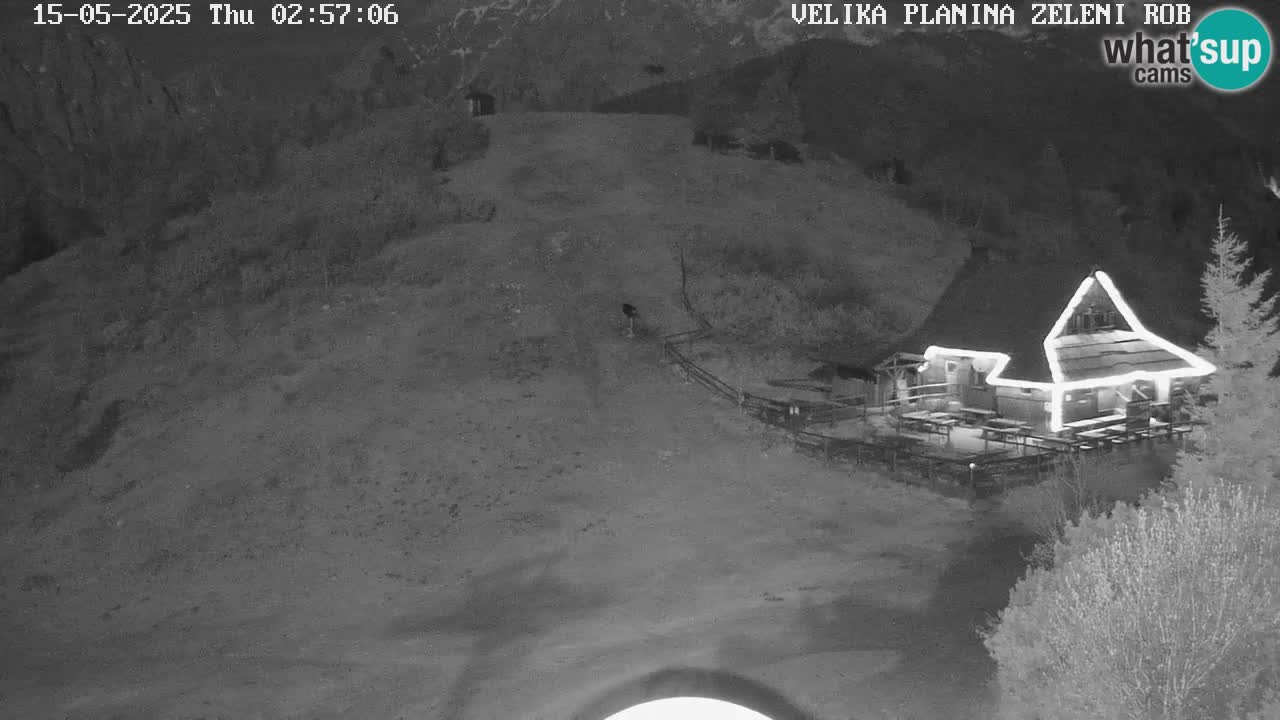 Zeleni Rob – Webcam live | Velika Planina