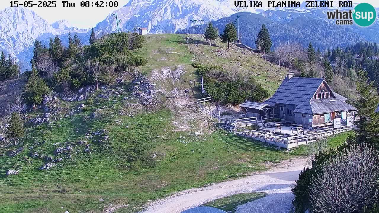 Kamera v živo Velika Planina