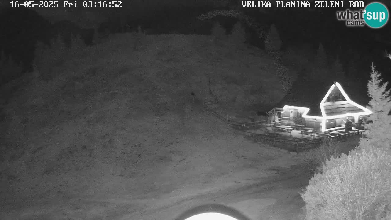 Zeleni Rob – Webcam live | Velika Planina