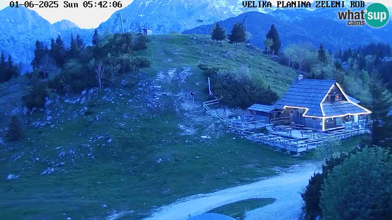 Kamera v živo Velika Planina