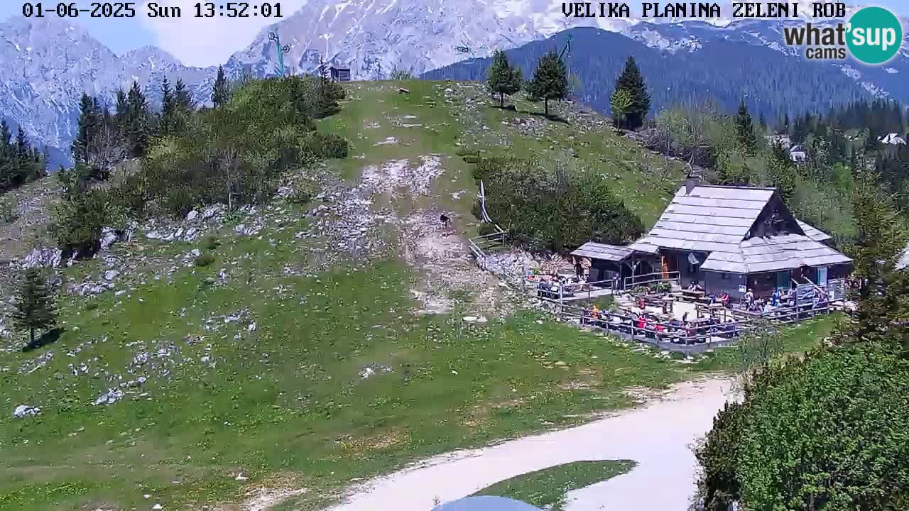 Kamera v živo Velika Planina