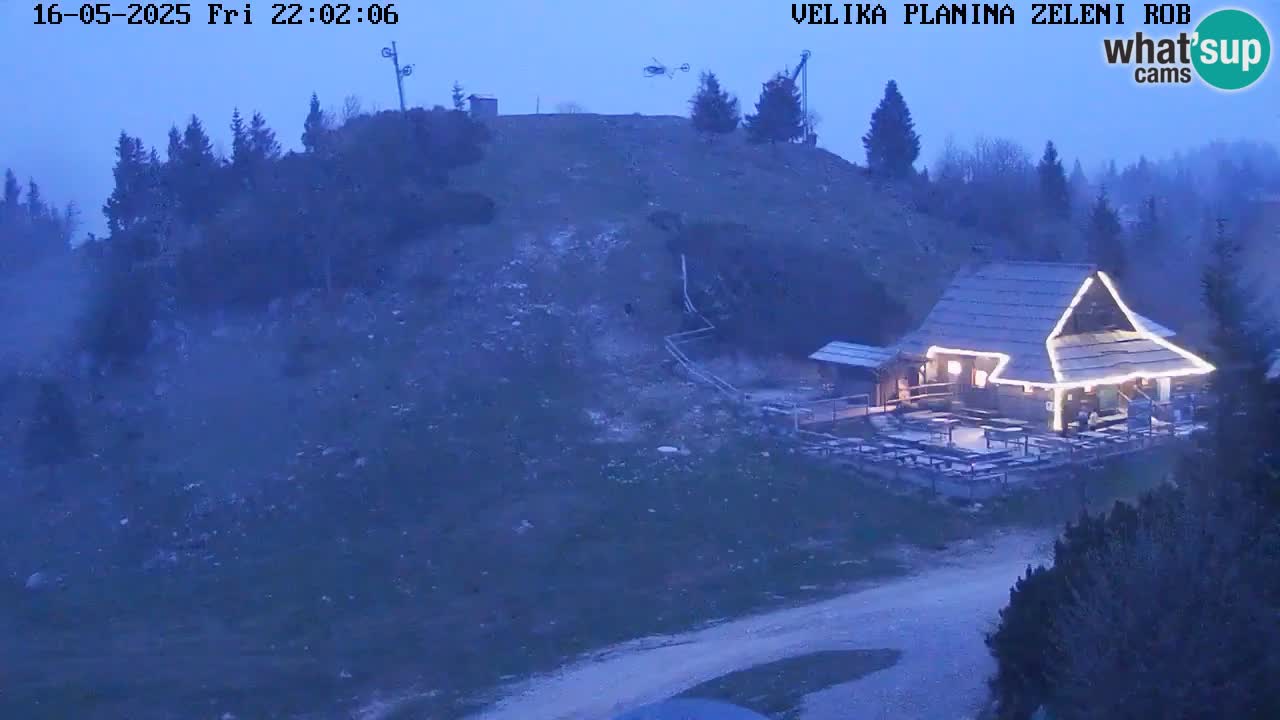 Zeleni Rob – Webcam live | Velika Planina