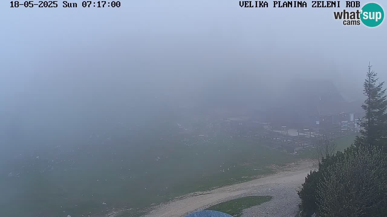 Zeleni Rob – Webcam live | Velika Planina