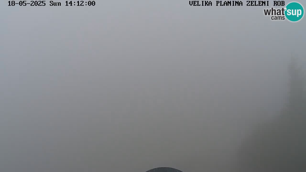 Zeleni Rob – Webcam live | Velika Planina