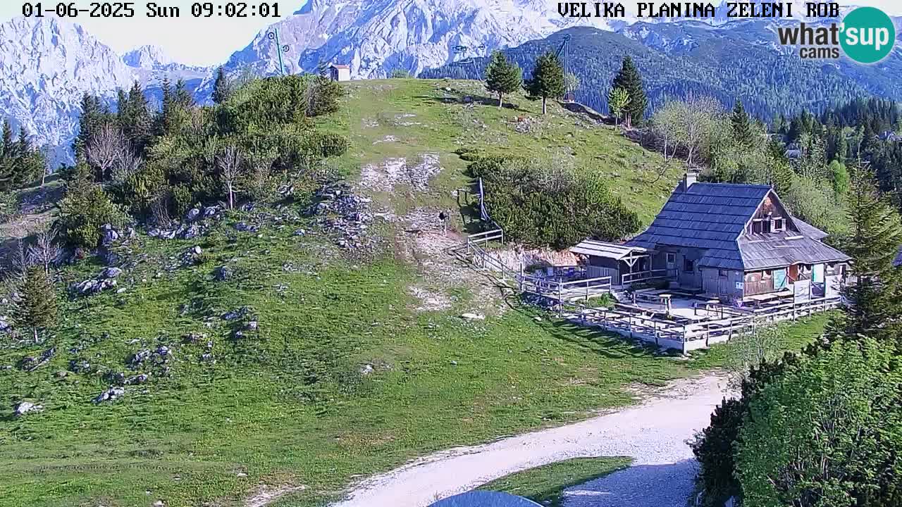 Kamera v živo Velika Planina