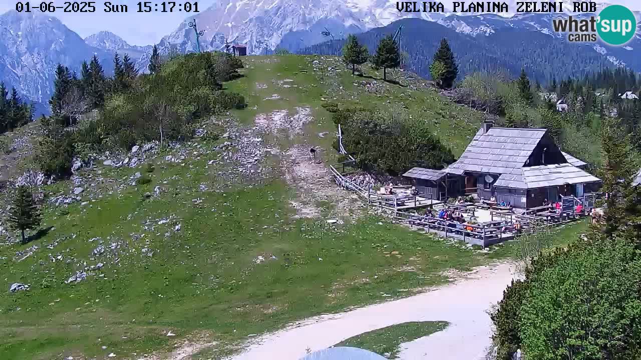 Webcam Live Velika Planina