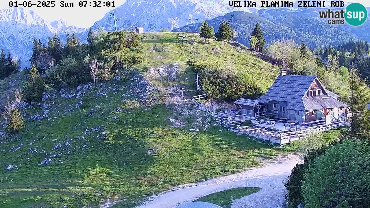 Kamera v živo Velika Planina