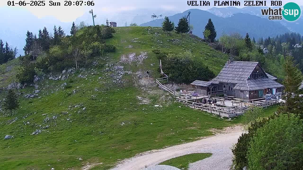 Zeleni Rob – Webcam live | Velika Planina