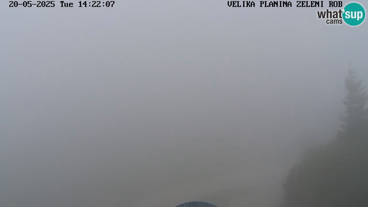 Zeleni Rob – Webcam live | Velika Planina