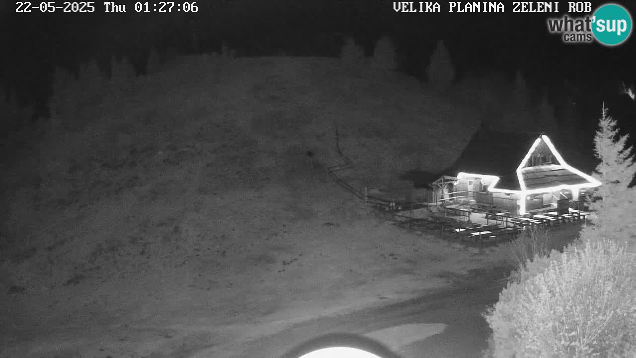Zeleni Rob – Webcam live | Velika Planina