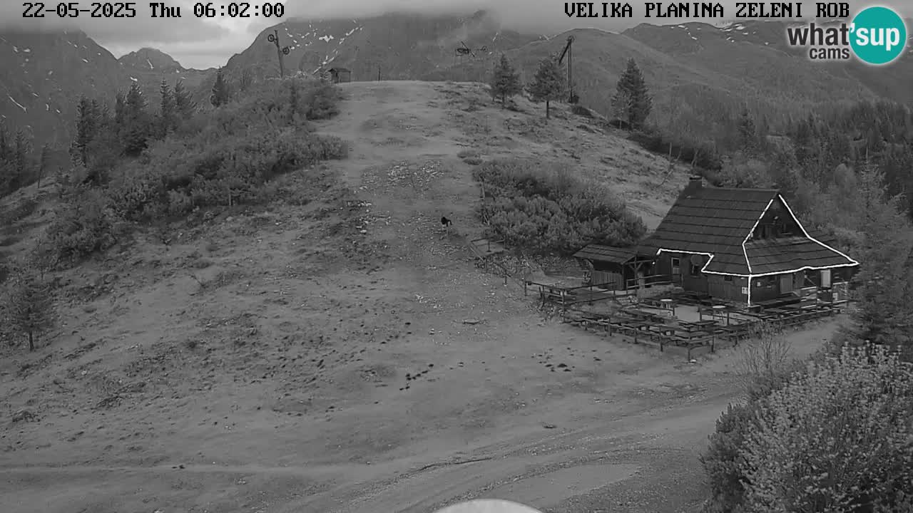 Zeleni Rob – Webcam live | Velika Planina