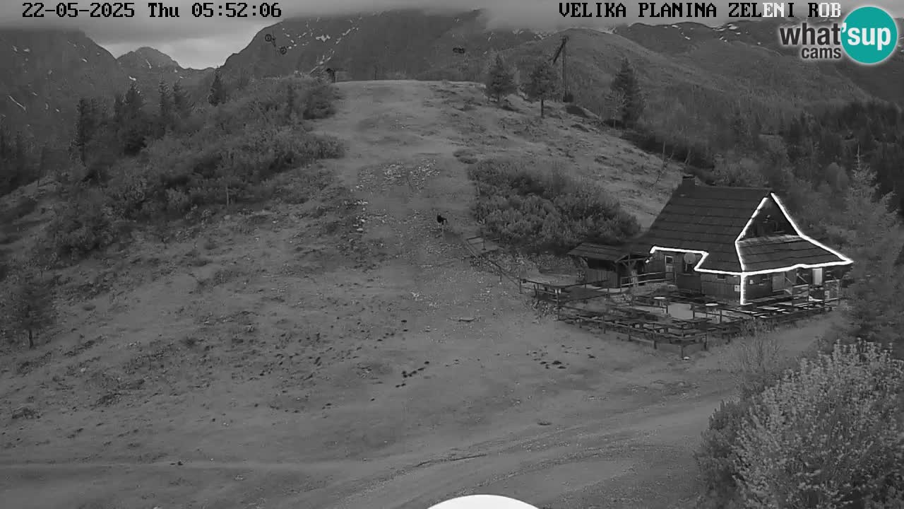 Zeleni Rob – Webcam live | Velika Planina