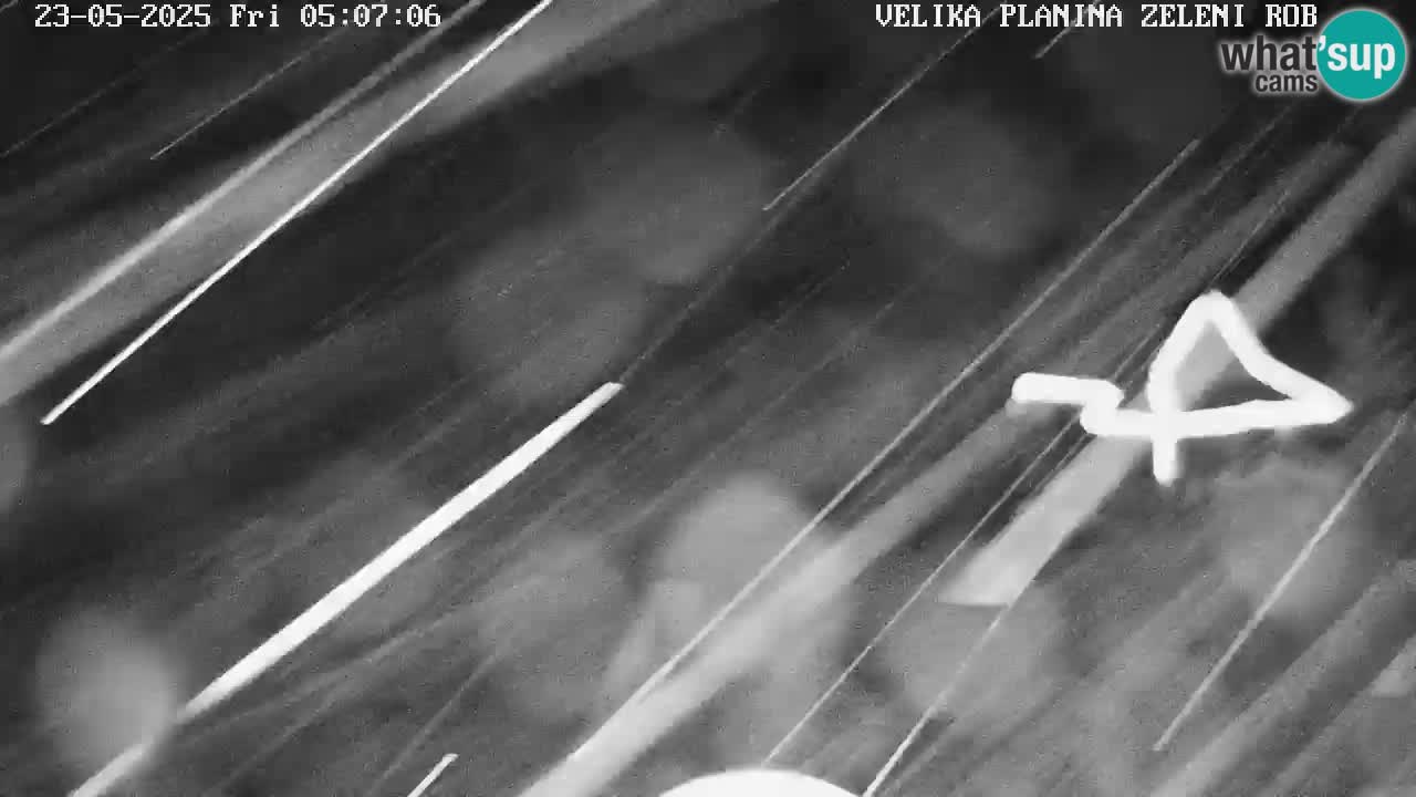 Zeleni Rob | Webcam en vivo Velika Planina