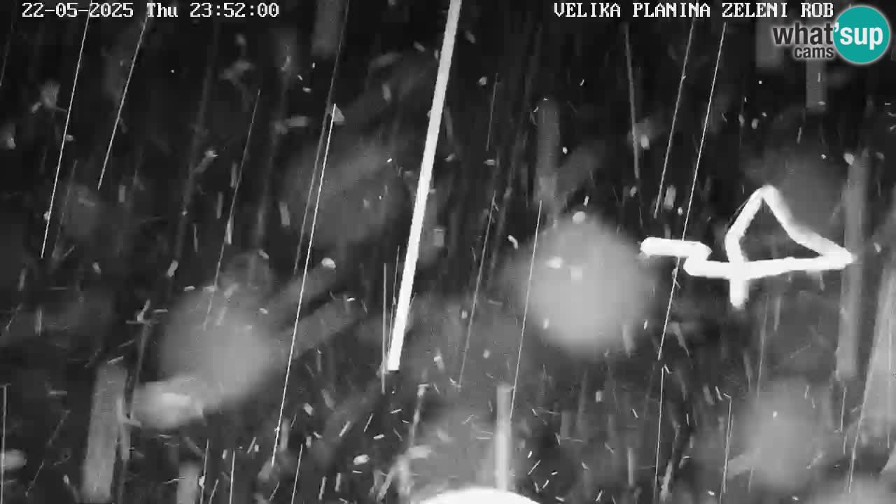 Zeleni Rob – Webcam live | Velika Planina